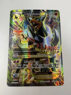 2015 Pokemon XY BREAKthrough Mega Houndoom #154/162 - Image 1