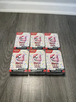 6X Pokemon Scarlet & Violet 151 Booster Bundle (36 Packs total) Sealed! - Image 1