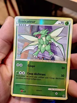 Scyther FRENCH 65/90 HGSS Undaunted 2010 French NM Reverse Holo Pokemon TCG - Image 1