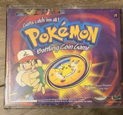Hasbro 1999 Pokemon 3 Battling Coin Game Collector Set Ekans Primeape Magneton - Image 1