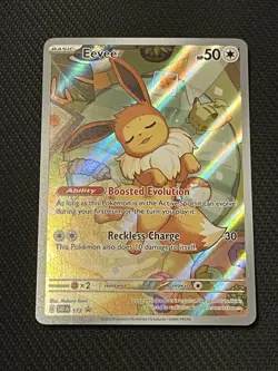 Pokemon TCG SVP 173 Eevee Prismatic Evolutions Promo - NM - Image 1