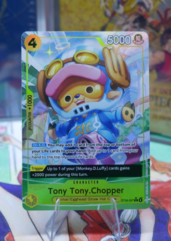One Piece TCG Tony Tony Chopper ST29-007 Full Art Starter Deck 29 Egghead - Image 1
