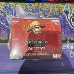 One Piece OP-13 Carrying On His Will Booster Box 24 Packs English Sealed - Image 1