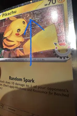 SWIRL Pikachu 51/162 Stamped 2026 Pokemon Day 30th Anniversary Promo TCG W/ Coin - Image 1