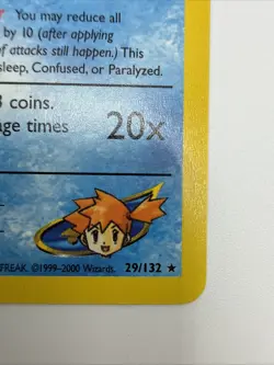 Misty's Cloyster 29/132 Gym Heroes Regular Rare Vintage Pokemon Card - Image 5