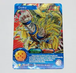 Goku - Dragon Ball Super Trading Card ZR No. 083 Holo Foil Tc5 - Image 1