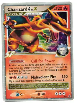 Pokemon Card: Charizard Lv. X DP45 Promo Ultra Rare! EX - Image 1