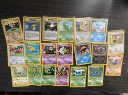 20x Pokemon Cards Neo Discovery Lot (Unlimited, Non Holo, Near Mint) w/ Sleeves - Image 1
