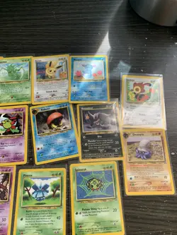 20x Pokemon Cards Neo Discovery Lot (Unlimited, Non Holo, Near Mint) w/ Sleeves - Image 2