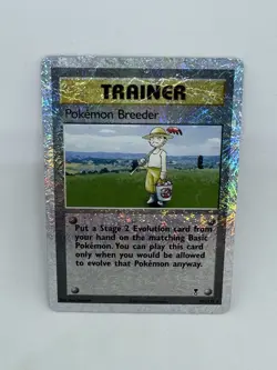 Pokemon Breeder 102/110 Legendary Collection Reverse Holo RARE MP - Image 1