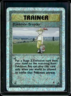 2002 Pokemon Legendary Collection Pokemon Breeder Reverse Holo #102/110 - Image 1