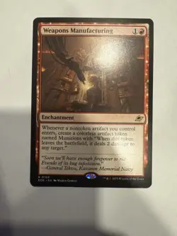 Weapons Manufacturing Edge of Eternities Regular Magic The Gathering MTG - Image 1