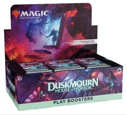 Magic The Gathering Duskmourn House of Horrors Play Booster Box MTG New & Sealed - Image 1