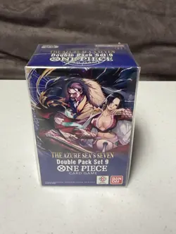 One Piece TCG OP-14 The Azure Sea's Seven Double Pack Set Vol. 9 NEW SEALED - Image 1