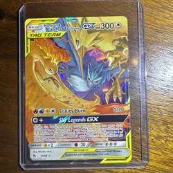 Pokemon TCG Moltres Zapdos Articuno GX 44/68 Hidden Fates NM/Mint Condition - Image 1