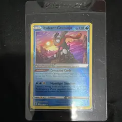 Pokemon TCG 2022 Radiant Charizard Greninja Gardevoir Hawlucha Sneasler Lot (5) - Image 5