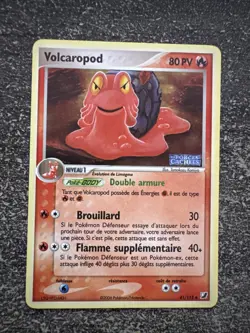 VOLCAROPOD HOLO REV. - POKEMON 41/115 EX FORCES CACHEES NM FR - OFFCENTER - Image 1