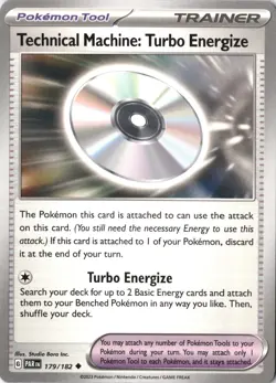 4x Technical Machine Turbo Energize PLAYSET 179/182 x4 PAR NM Pokemon TCG - Image 3