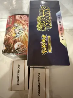 Pokemon Scarlet & Violet - Surging Sparks Sealed Lot! Booster Box/2x Bundles/ETB - Image 5