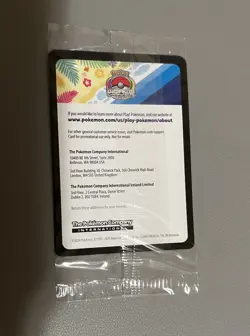 Pikachu SVP 190 World Championships 2024 Promo Pokemon SEALED - Image 2