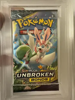 2019 Pokemon - Sun & Moon Unbroken Bonds Pack Gardevoir & Sylveon - PSA 8 NM-MT! - Image 1