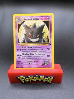 Pokemon TCG Sabrina's Gengar Gym Challenge 29/132 Non-Holo Rare Unlimited NM - Image 1