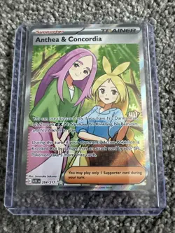 Anthea and Concordia 254/217 Ascended Heroes Pokemon TCG Full Art Trainer - Image 1