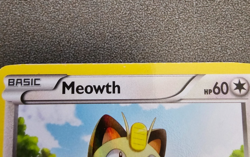 Pokemon - Meowth Secret Rare - 102/101 - B&W Noble Victories - LP - Image 3