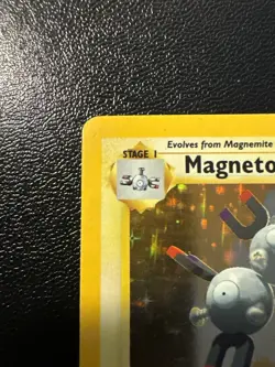 Magneton 9/102 Base Set Unlimited 1999 Pokemon Card Holo Rare LP - Image 5