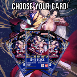 ONE PIECE OP14 THE AZURE SEA'S SEVEN CHOOSE YOUR CARD - Image 1
