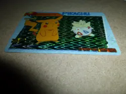 MINT Pokemon Carddass Pikachu Movie 4 Prism Holo Vending Machine Card READ!!! - Image 3