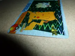 MINT Pokemon Carddass Pikachu Movie 4 Prism Holo Vending Machine Card READ!!! - Image 5