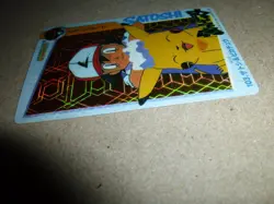 Mint Pokemon Carddass Satoshi's Ash #103 Prism Holo Vending Machine Card READ!!! - Image 5