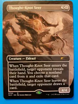 MTG 1x Thought-Knot Seer # 720 Secret Lair Drop Magic the Gathering Card x1 NM - Image 1