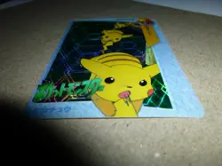 MINT Pokemon Carddass Pikachus #2 Prism Holo Vending Machine Card READ!!! - Image 3