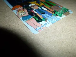 MINT Pokemon Carddass Ash Misty EX-4 Prism Holo Vending Machine Card READ!!! - Image 4