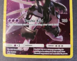 Pokemon TCG Armored Mewtwo SM228 Sm Promo Card Holo DMG Crease HP See Pictures - Image 2