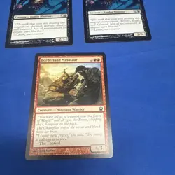 3x Undead Minotaur & 1 Borderland Minotaur Magic - MTG Magic The Gathering - Image 2