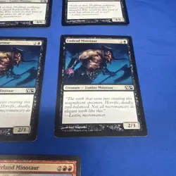 3x Undead Minotaur & 1 Borderland Minotaur Magic - MTG Magic The Gathering - Image 4