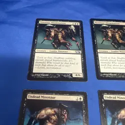 3x Undead Minotaur & 1 Borderland Minotaur Magic - MTG Magic The Gathering - Image 5