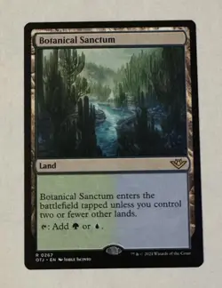 MTG Botanical Sanctum - Outlaws of Thunder Junction NM - Image 1