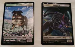Angelo T 0019 / Darkstar T 0020 Token MTG: Final Fantasy MTG Non Foil - Image 1