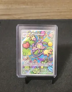 2025 Pokemon Phantasmal Flames Ambipom Illustration Rare #107/094 - Image 1