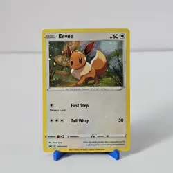 Pokemon Eevee Holo Promo SWSH095 Near Mint 2021 Sword and Shield - Image 1