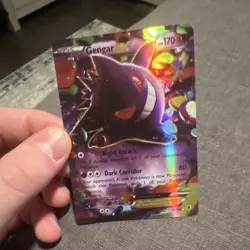 Pokemon Gengar EX Full Art Ultra Rare Holo 34/119 XY Phantom Forces 170HP - Image 1
