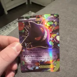Pokemon Gengar EX Full Art Ultra Rare Holo 34/119 XY Phantom Forces 170HP - Image 2