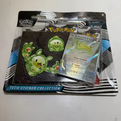 Pokemon TCG Scarlett Violet Black Bolt Tech Sticker Collection 3-Pack Blister - Image 2