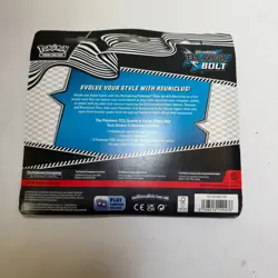 Pokemon TCG Scarlett Violet Black Bolt Tech Sticker Collection 3-Pack Blister - Image 3