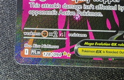 Mega Lopunny ex 128/094 SIR Special Illustration Rare Pokemon Phantasmal Flames - Image 2