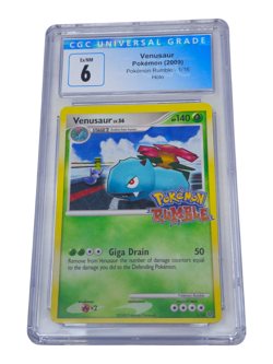 Venusaur 1/16 Pokemon Rumble Holo CGC 6 Ex/NM 8086 - Image 1